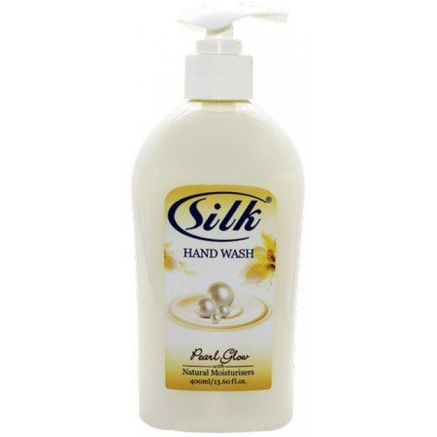 Silk Pearl glow 500 hand silk white