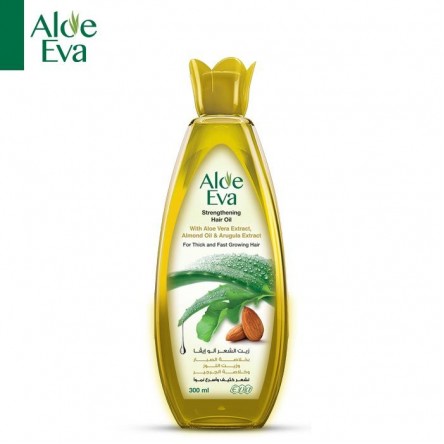 Aloe Eva Hair Oil with Aloe Vera, Almond Oil and Watercress Extract 200ml