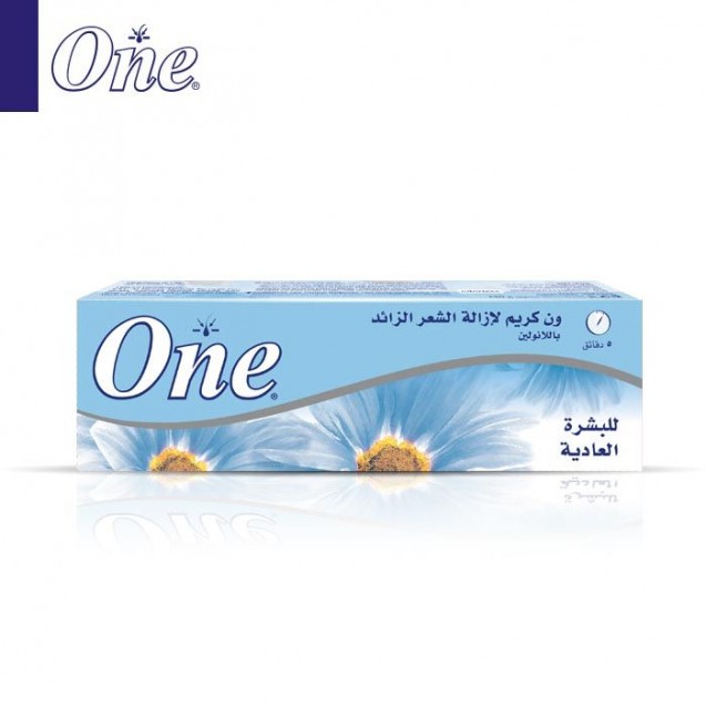 Eva One Hair Removal Cream Enriched With Lanolin For Normal Skin 40 GM