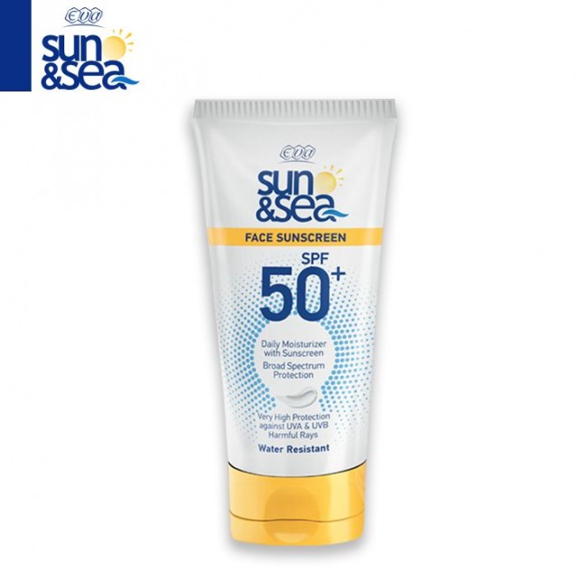 Eva Sun & Sea Face moisturizing Sunscreen SPF +50 40 ml