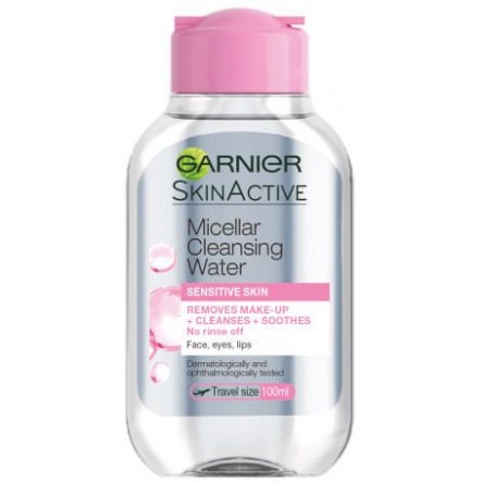 Garnier Micellar Water Face Eyes Lips Cleanser and Dailymake-up Remover, 100ml