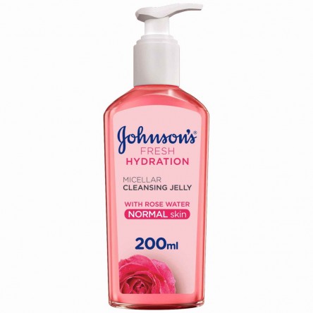 Johnson's - Micellar cleansing jelly with rose water