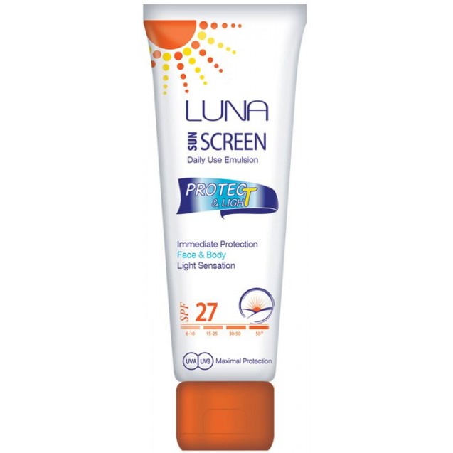 Luna Sun Screen 27 - Tube ,130 Ml