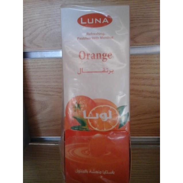 Luna Pastilla Orange Flavored Cereal Box 115 Pcs