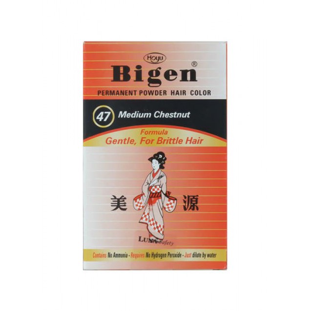 Bigen hair color 47 medium chestnut