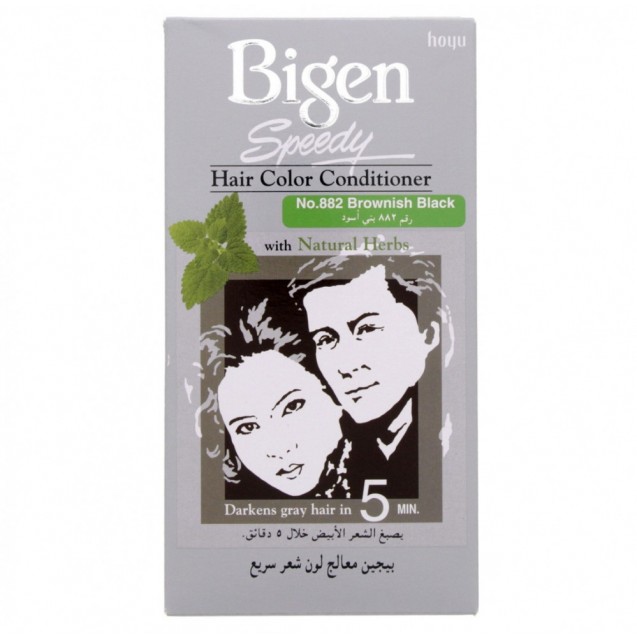 Bigen Speedy Cream Hair Dye 882 Black Brown