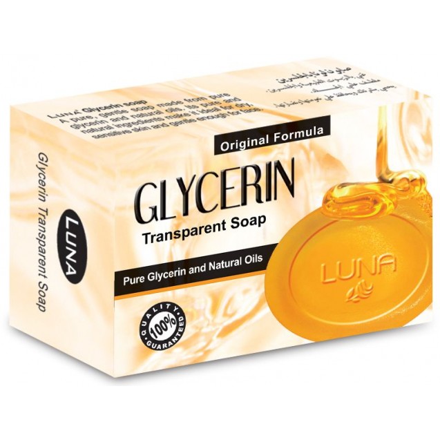 Luna Glycerin Transparent Soap ,72 Gm