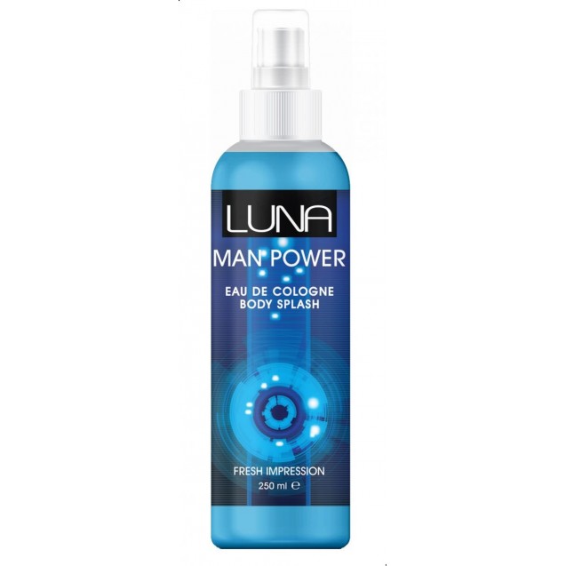 Luna Eau De Cologne - Man Power, 250 ml