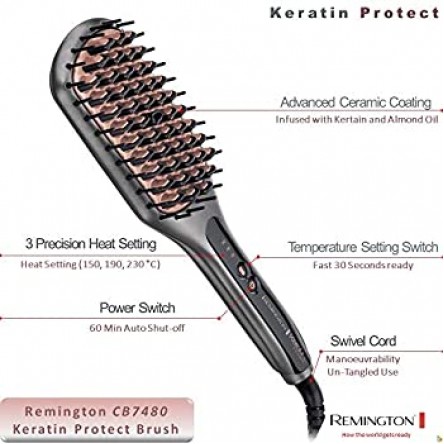 Remington  KERATIN PROTECT STRAIGHT BRUSH 
