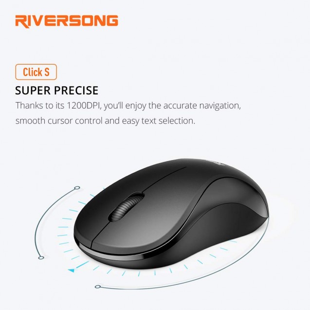 RIVERSONG Click S  Wireless Mouse BLUE
