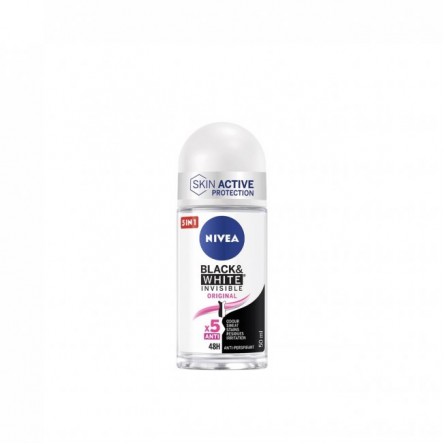 Nivea Black and white roll-on for women 50ml