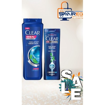 Clear Men Cool Sport Shampoo 400 ml + 1 pcs 95 ml Free