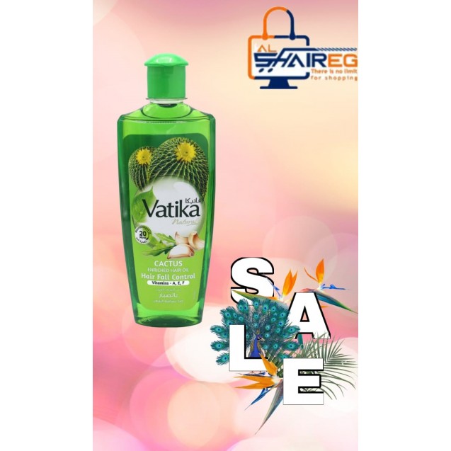 Vatika Hair Oil With Aloe Vera 180ml (10% Offer)