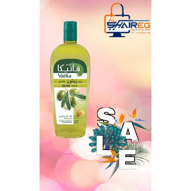 Vatika Hair Oil With Olives 180ml (10% Offer)