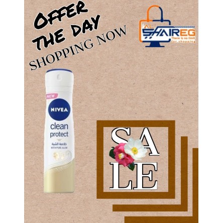 Nivea Presentation of Clean Protect Spray for semi-women 150ml