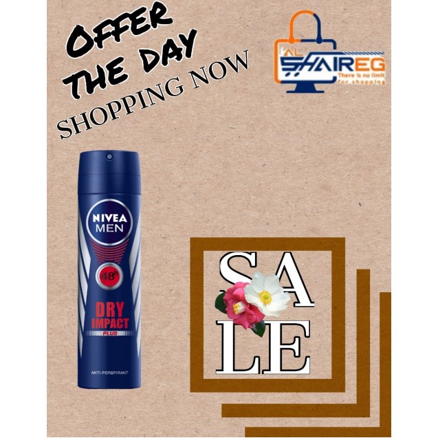 Nivea Spray Dry For Men Navy 150ml