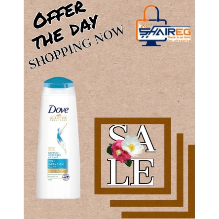 Dove shampoo daily care 400ml
