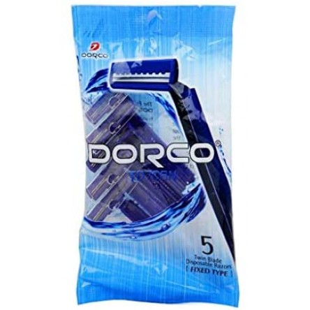 Dorco Shaver Regular Blue (Pack of 2 Mats x 48 Razors)