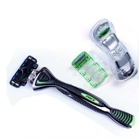 Dorco Shaving Machine For Men Black 6 Blades ( 3 Cards )