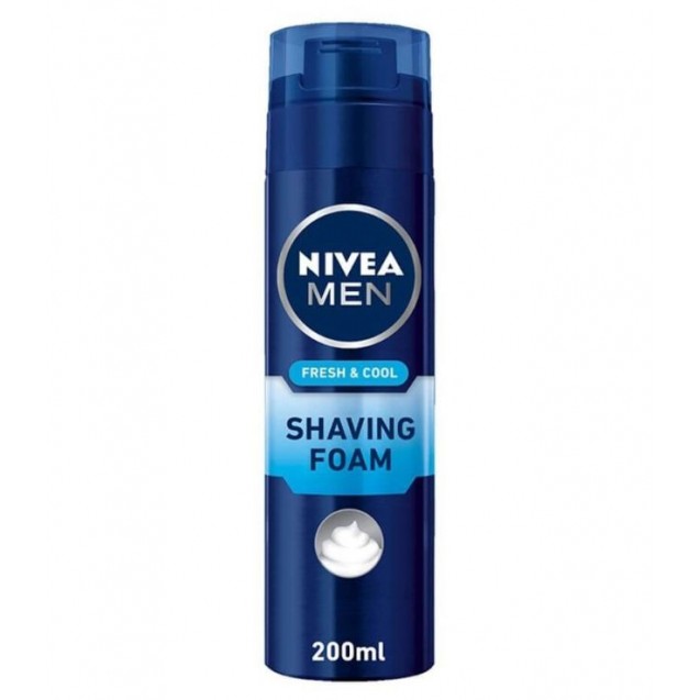 Nivea Shaving foam 200 ml mint foam