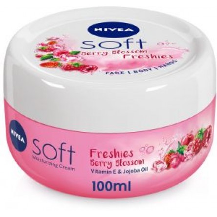 Nivea Cream Soft Fresh Berry Blossom 100ml