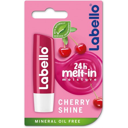 Nivea Labello Cherry Shine Lip Balm - 4.8 gm