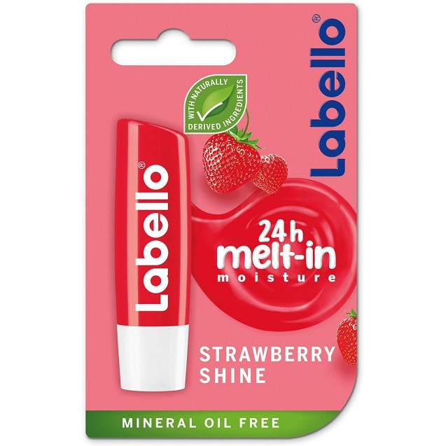 Nivea Labello Strawberry Lip Balm - 4.8 gm