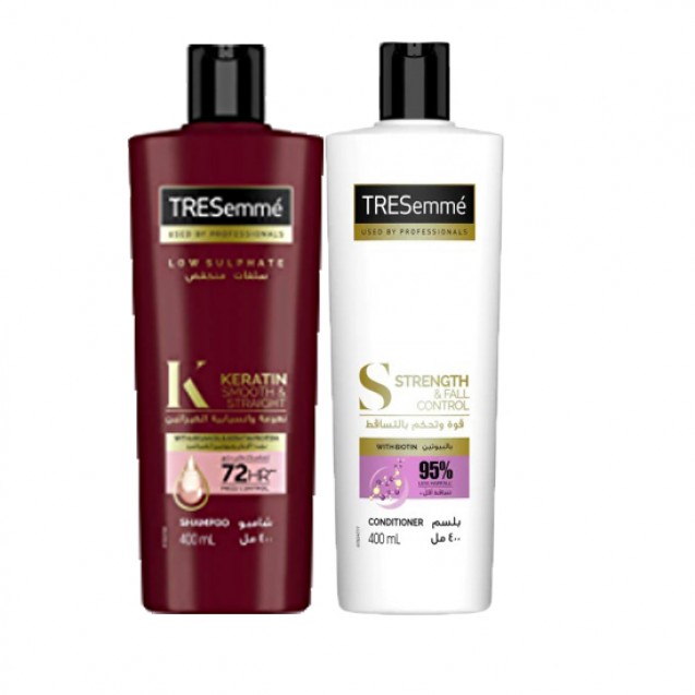 TRESemmé Keratin shampoo + conditioner 400ml