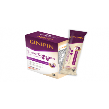 ginipin Super Collagen Dietary Supplement Box of 10 Bags