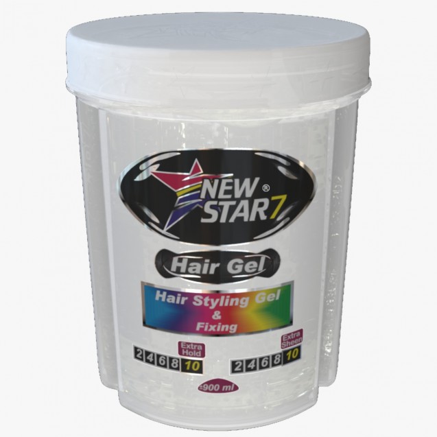 New Star Hair Gel 7 White 400 gm