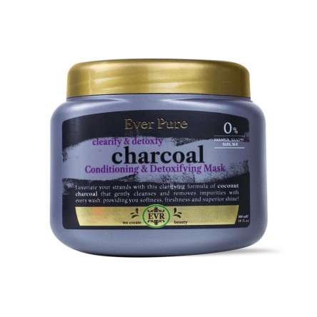 Ever Pure charcoal bath cream 300 ml