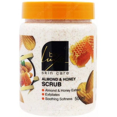 Bio luxe Almond Scrub & Honey 500ml