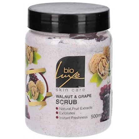 Bio luxe Nut Scrub Almond & Grape 500m