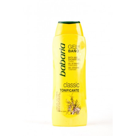 Babaria shower gel classic yellow 600ml