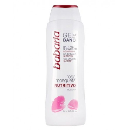 Babaria shower gel 600ml rosa