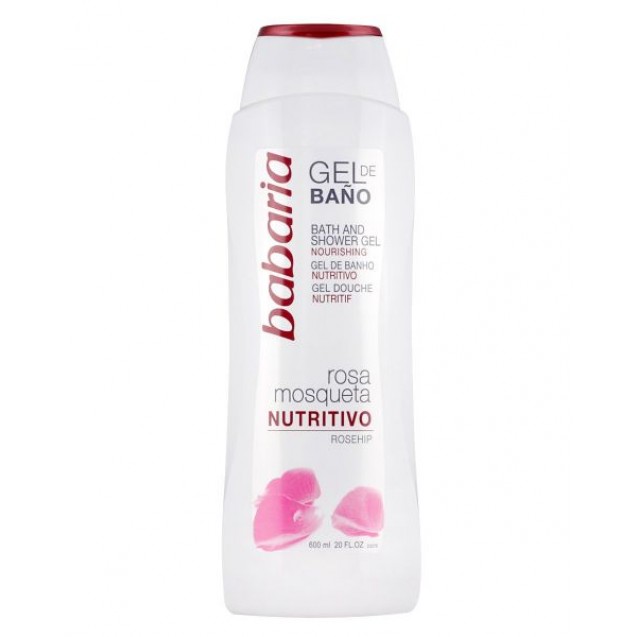Babaria shower gel 600ml rosa