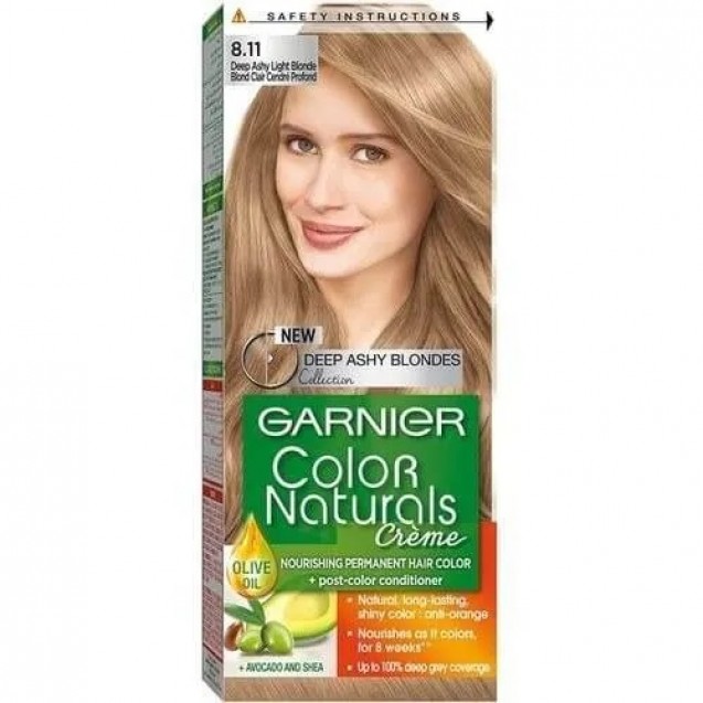 Garnier Dye Light Ash Blond 20% 8.11