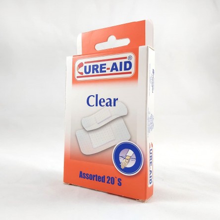 CURE AID CLEAR 20 PSC ORANGE