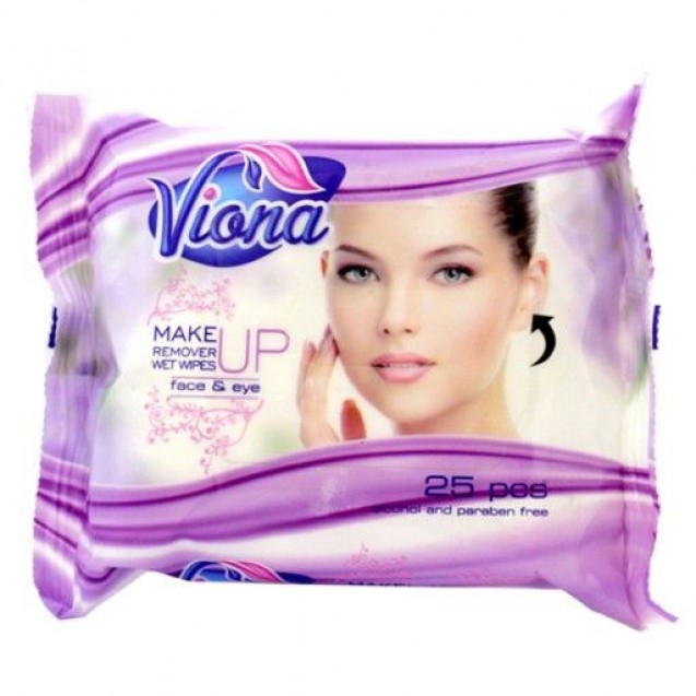 Viona 25 Tissue Makeup Wipes