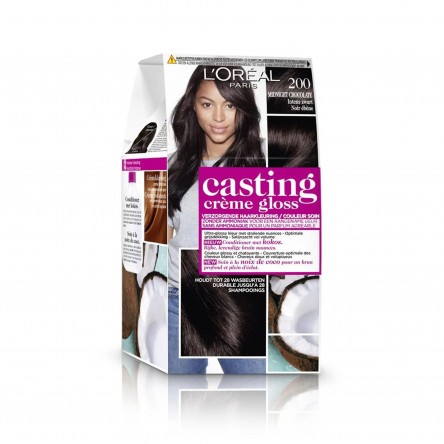 L'Oreal hair color casting 200