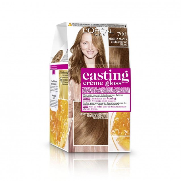 L'Oreal hair color casting 700