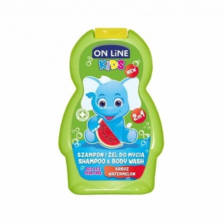 On line Kids shampoo and conditioner 250ml