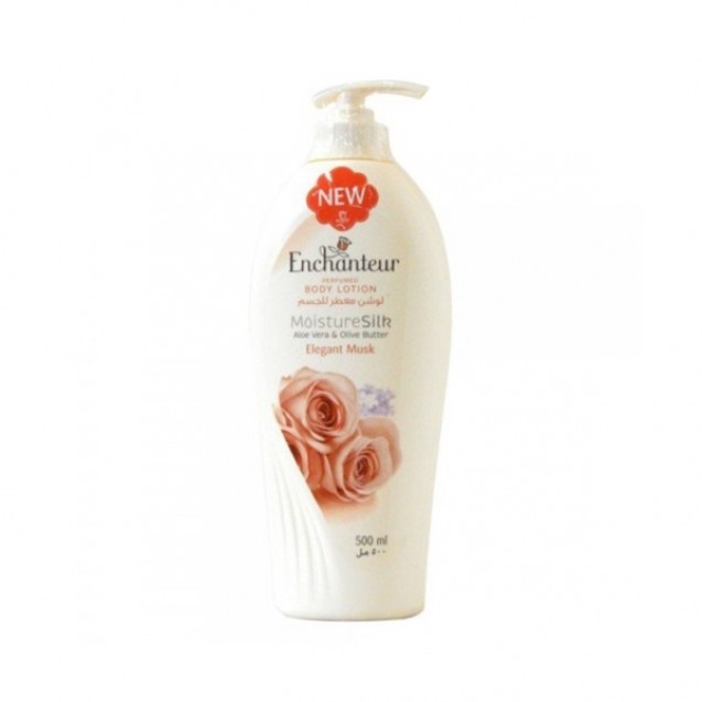 Enchanteur Perfumed Body Lotion Silk Soft Musk 500 ml