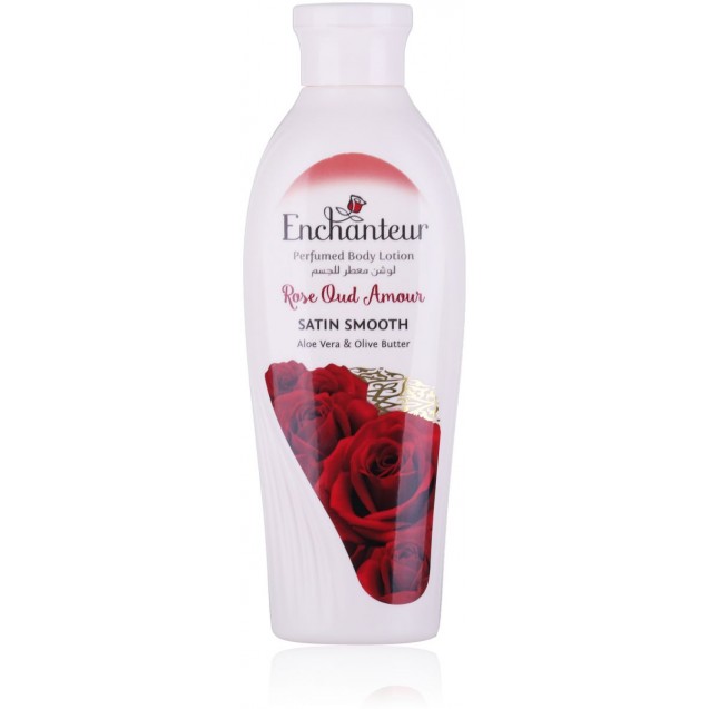 Enchanteur Rose Aoud Amour Perfumed Body Lotion - 250 ml