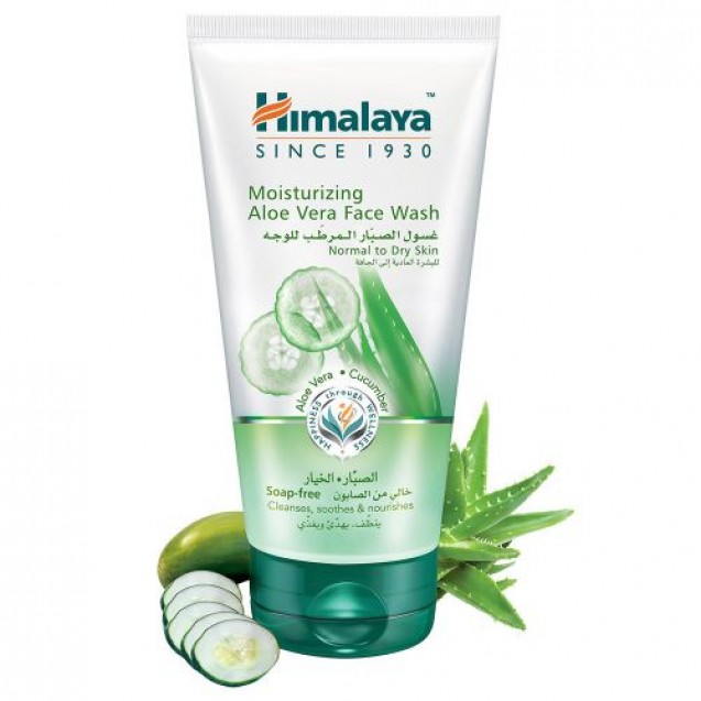 Himalaya Aloe Vera and Cucumber Moisturizing Face Wash 150ml