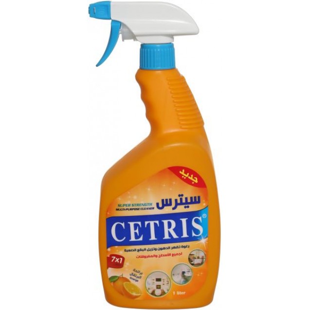 Cetris Super Strength Cleaner, with Orange - 1 Liter