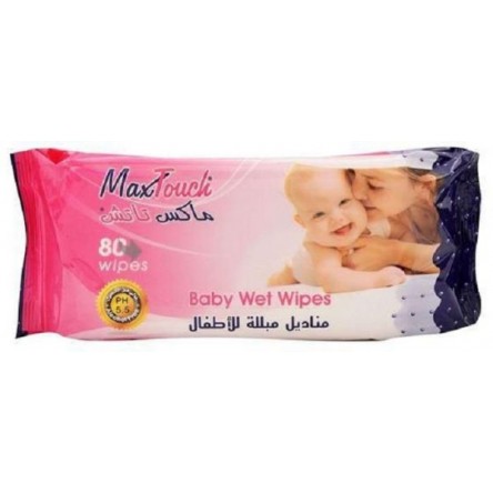 Baby wipes wet wipes 80 handkerchief from Max Touch