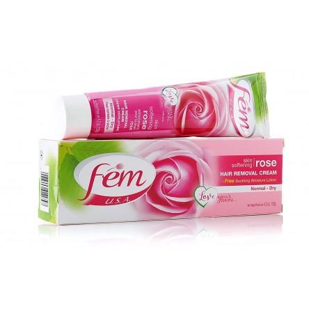 Fem Hair Removal Cream 40gm For Normal Skin With Floral Scent (20% Extra Volume)