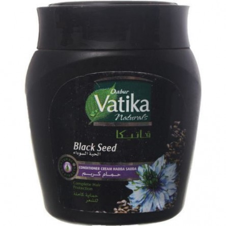 Vatika hair cream with black seed 210 gm black