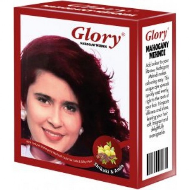 Glory Henna  Mahogany - Box of 6 sachets